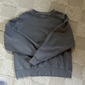 Aritzia TNA Crewneck Sweatshirt - Gray - Size 1